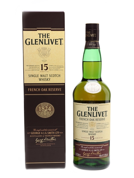 Glenlivet 15 Year Old French Oak Reserve  70cl / 40%