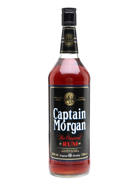 Captain Morgan The Original Bottled 1980s - Seagram 100cl / 40%