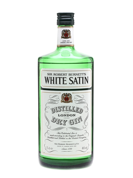 Sir Robert Burnett's White Satin Gin Bottled 1980s 75cl / 40%