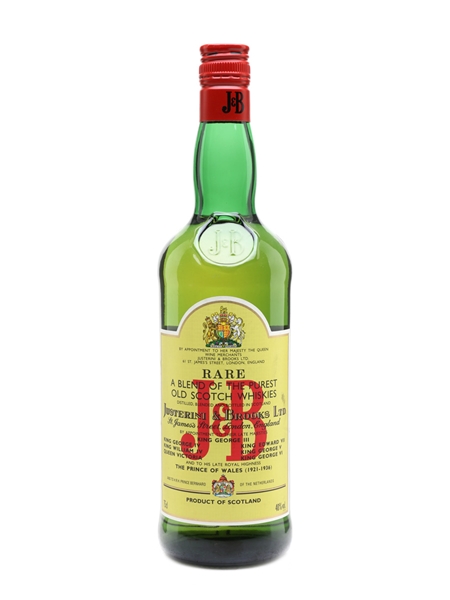 J & B Rare Bottled 1980s 75cl / 40%