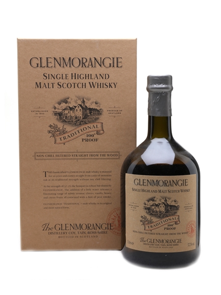 Glenmorangie Traditional 100 Proof 10 Year Old 100cl / 57.2%