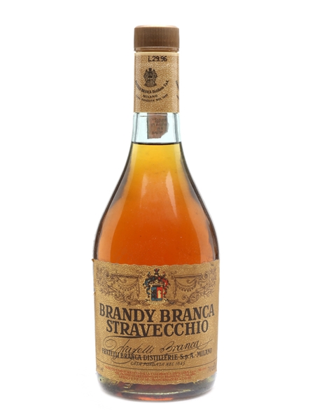 Branca Stravecchio Brandy Bottled 1980s 70cl / 38%