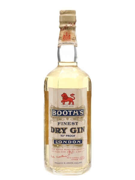 Booth's London Dry Gin Bottled 1955 75cl / 40%