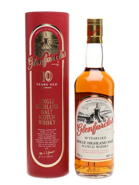 Glenfarclas 10 Year Old Old Presentation 70cl / 40%