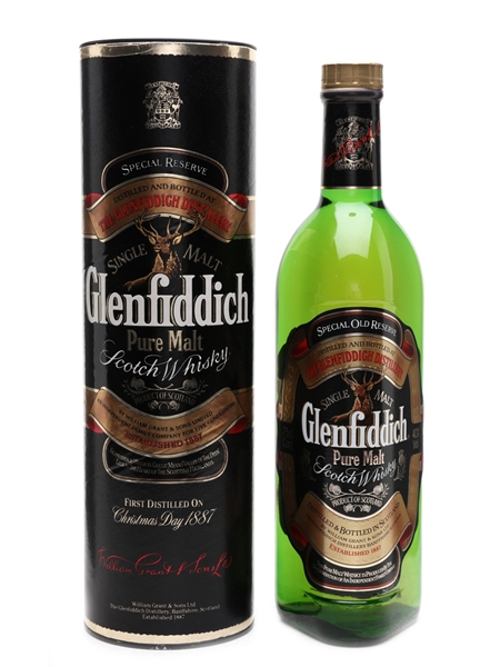 Glenfiddich Pure Malt Bottled 1980s 75cl / 40%