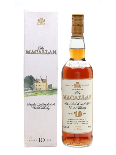 Macallan 10 Year Old Bottled 1990s 70cl / 40%