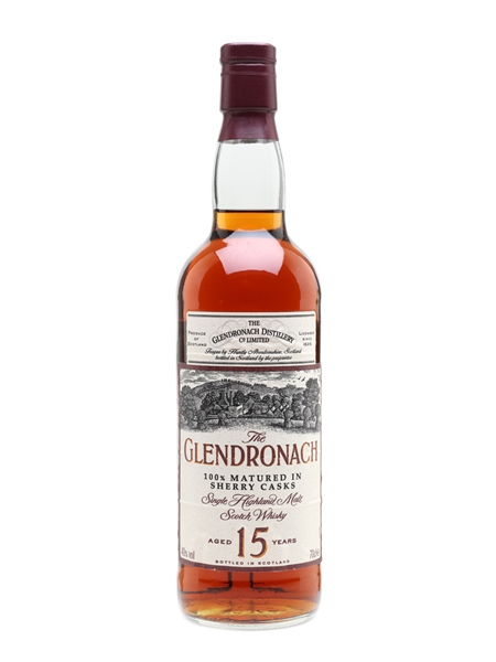 Glendronach 15 Year Old Old Presentation 70cl / 40%