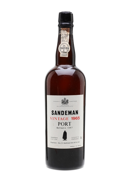 Sandeman 1965 VIntage Port Bottled 1967 75cl