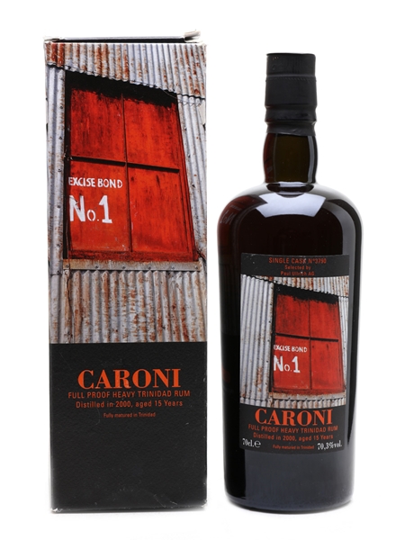 Caroni 2000 Full Proof Heavy Trinidad Rum Selected By Paul Ullrich AG 70cl / 70.3%