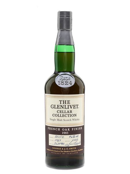 Glenlivet 1983 Cellar Collection French Oak Finish Bottled 2003 75cl / 46%