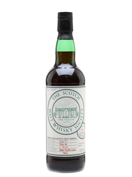 SMWS 9.39 Glen Grant 1972 70cl / 51.8%