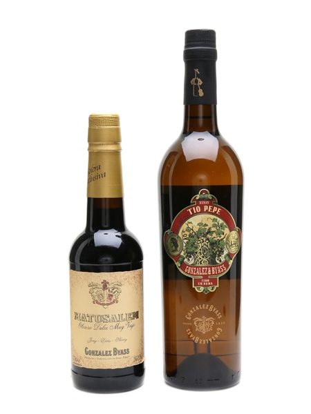 Gonzalez Byass Sherries Matusalem & Tio Pepe En Rama 75cl & 37.5cl / 20%