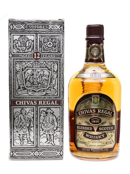 Chivas Regal 12 Year Old Bottled 1990s - Magnum 150cl / 43%