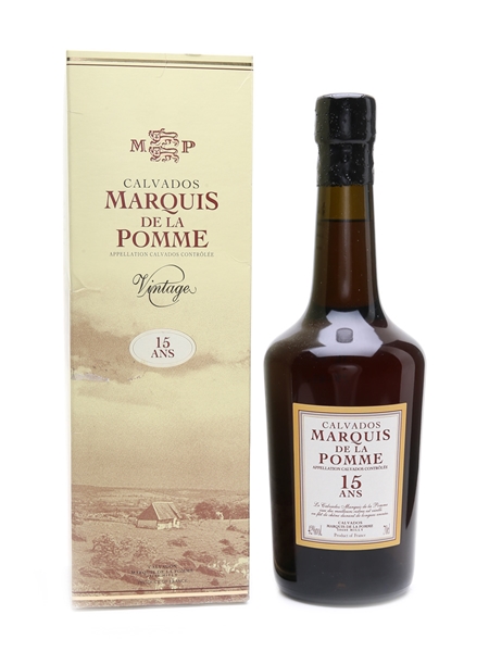 Calvados Marquis De La Pomme 15 Year Old 70cl / 42%