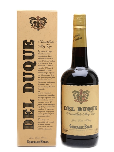 Gonzalez Byass Del Duque Amontillado Sherry 75cl / 21.5%