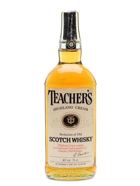 Teacher's Highland Cream Bottled 1980s 75cl / 40%