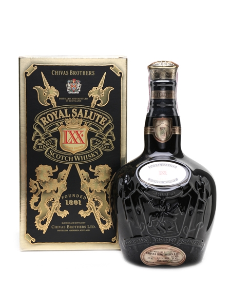 Royal Salute LXX 21 Year Old Wade Ceramic Decanter 70cl / 40%