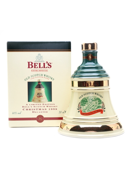 Bell's Decanter 8 Year Old Christmas 1998 Ceramic Decanter 70cl / 40%