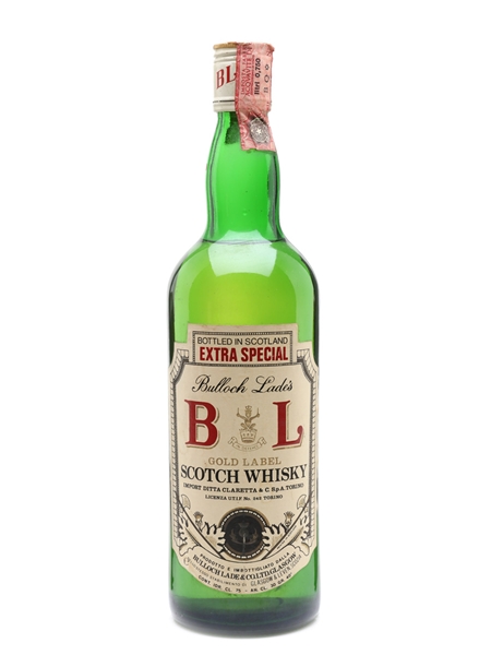 Bulloch Lade's Gold Label Bottled 1970s - Claretta 75cl / 40%