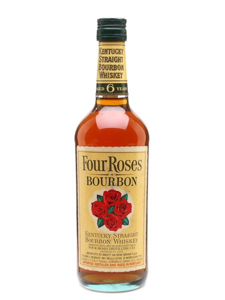 Four Roses 6 Year Old Bottled 1990s - Rene Briand 70cl / 40%