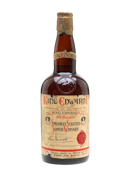 King Edward I Bottled 1960s - Clan Munro Whisky 75cl / 43%