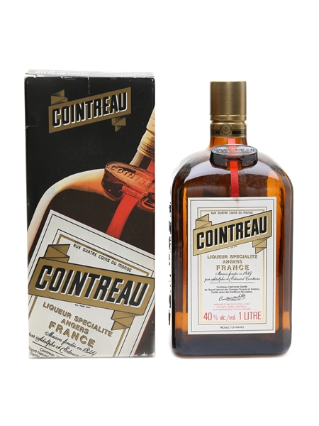 Cointreau Liqueur Bottled 1980s 100cl / 40%