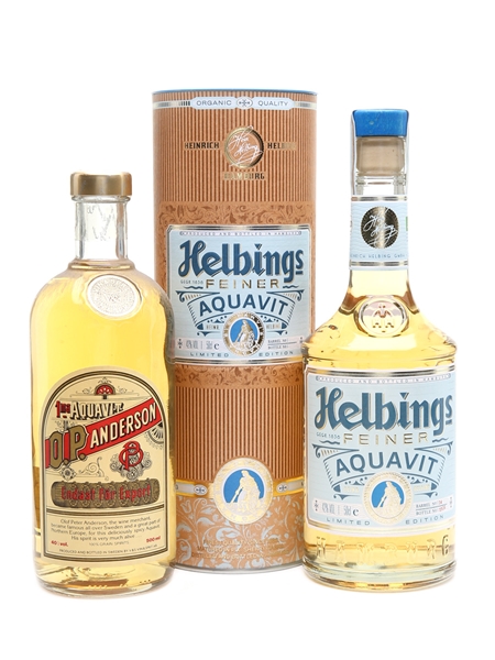 Helbings & OP Anderson Aquavit Germany & Sweden 50cl / 41%