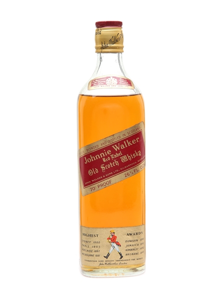 Johnnie Walker Red Label Bottled 1970s 75.7cl / 40%