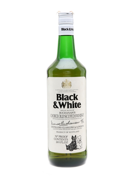 Black & White Bottled 1970s 75.7cl / 40%