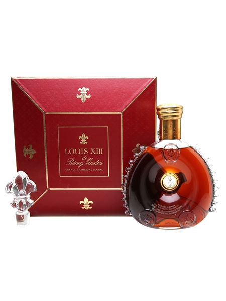 Remy Martin Louis XIII Cognac Baccarat Crystal - Bottled 1980s 75cl / 40%