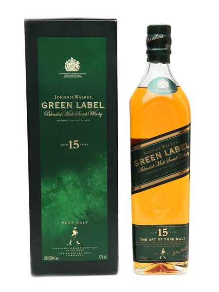 Johnnie Walker Green Label 15 Year Old 70cl / 43%