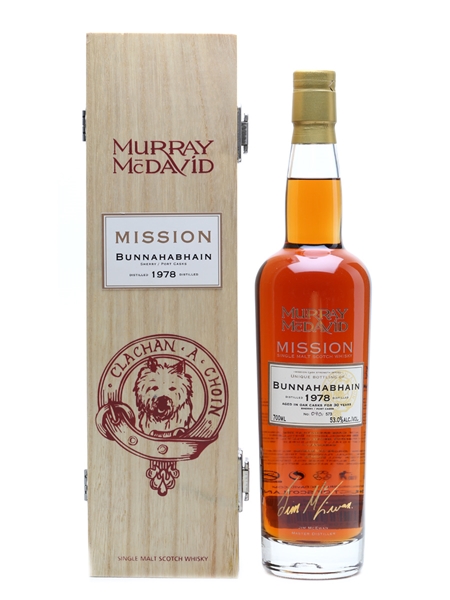 Bunnahabhain 1978 30 Years Old Murray McDavid - Mission 70cl