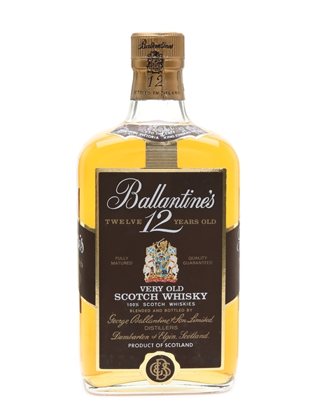 Ballantine's 12 Year Old Bottled 1960s 75cl / 43%