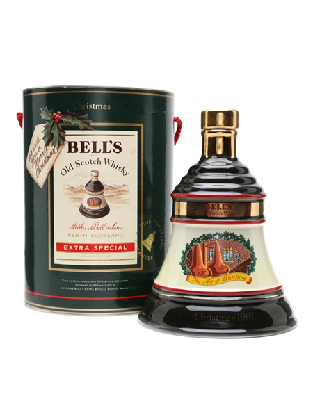 Bell's Ceramic Decanter Christmas 1991 70cl / 40%