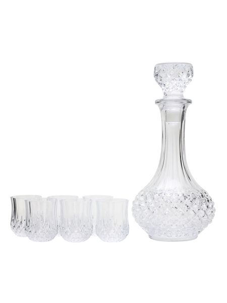 Decanter, Tray & Glasses Set  