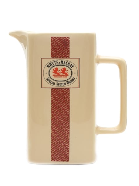 Whyte & Mackay Special Scotch Whisky Wade Ceramic Water Jug Large