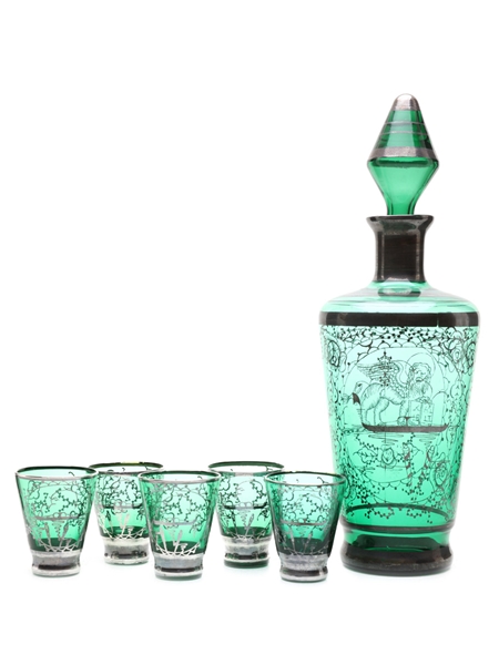 Spirits Decanter & Glasses Set  