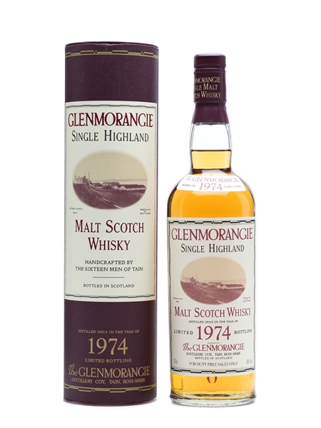 Glenmorangie 1974 Duty Free 70cl