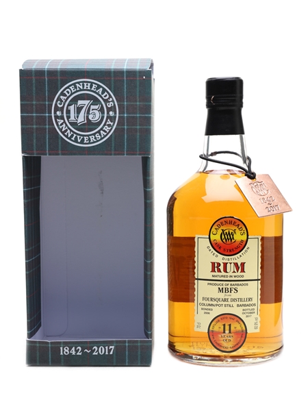 Foursquare 2006 Bottled 2017 - Cadenhead's 70cl / 57%