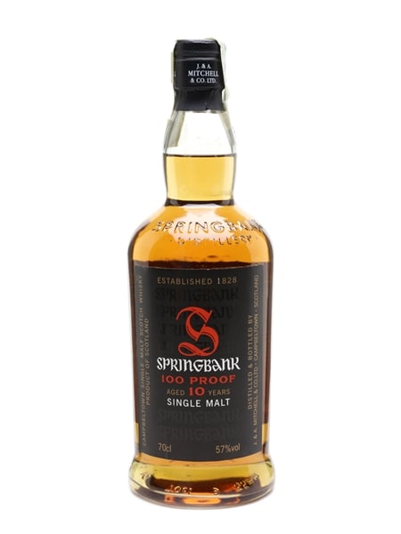 Springbank 10 Year Old 100 Proof  70cl / 57%