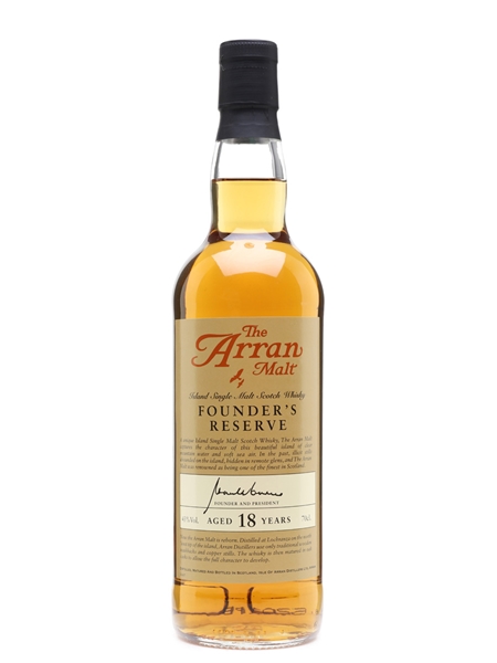 Arran 18 Year Old Founder's Reserve 70cl / 43%