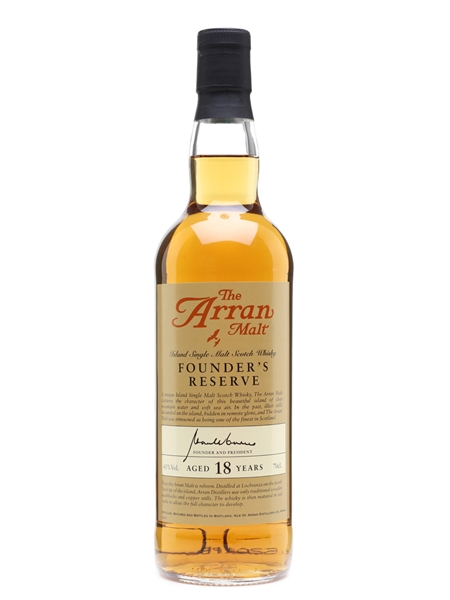 Arran 18 Year Old Founder's Reserve 70cl / 43%