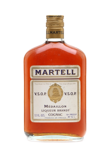 Martell Medaillon VSOP Bottled 1960s 34cl / 40%