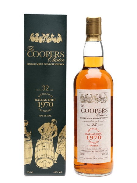 Dallas Dhu 1970 Coopers Choice 32 Year Old 70cl / 46%