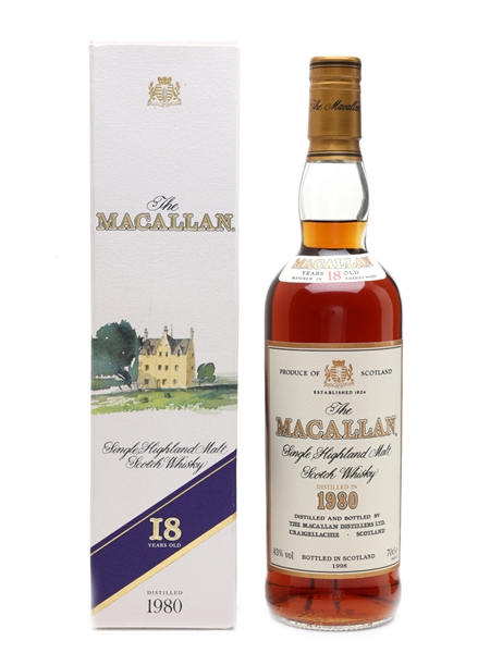 Macallan 1980 18 Year Old 70cl / 43%