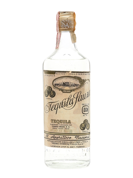 Sauza Tequila Bottled 1960s - Pedro Domecq 75cl / 44%