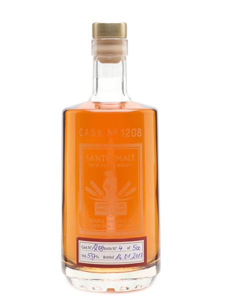 Santis Malt Swiss Alpine Whisky 50cl / 53.7%