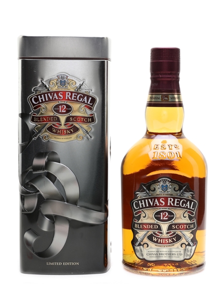 Chivas Regal 12 Year Old Chivas Monogram By Alex Trochut 70cl / 40%