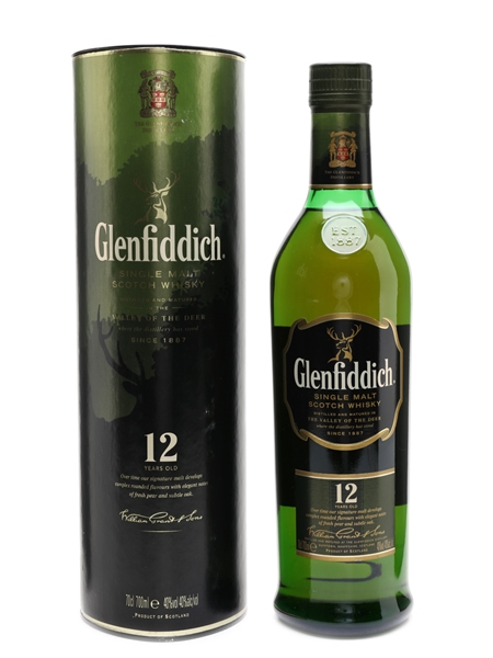 Glenfiddich 12 Year Old  70cl / 40%