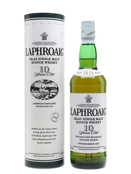 Laphroaig 10 Year Old Bottled 2000s 70cl / 40%